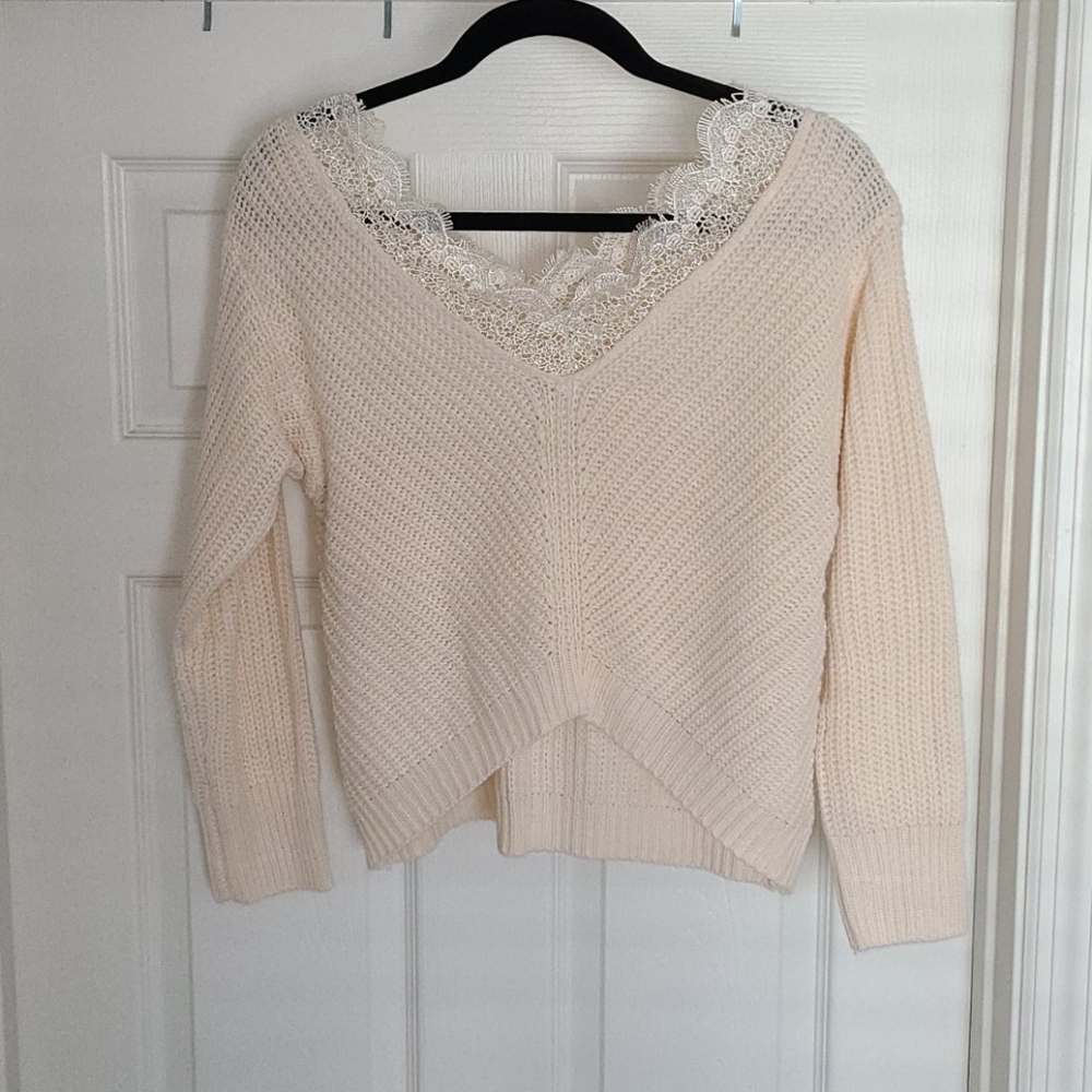 Cropped sweater